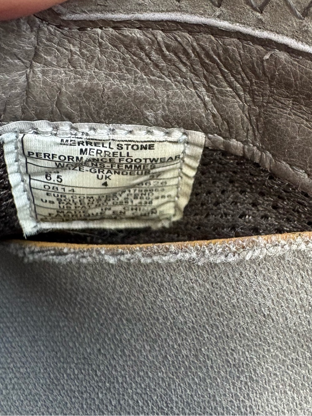 MERRELL Encore Sidestep Slip-On Mules in Gray/Brown Wool Size 6.5 — SO COMFY!!! - Picture 10 of 11